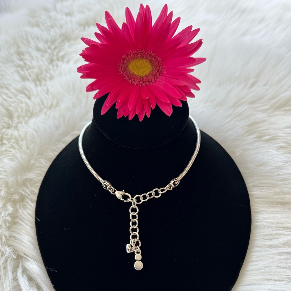 🩷 BRIGHTON Contempo Pear- Shaped Pendant Adjustable Necklace - Picture 4 of 8